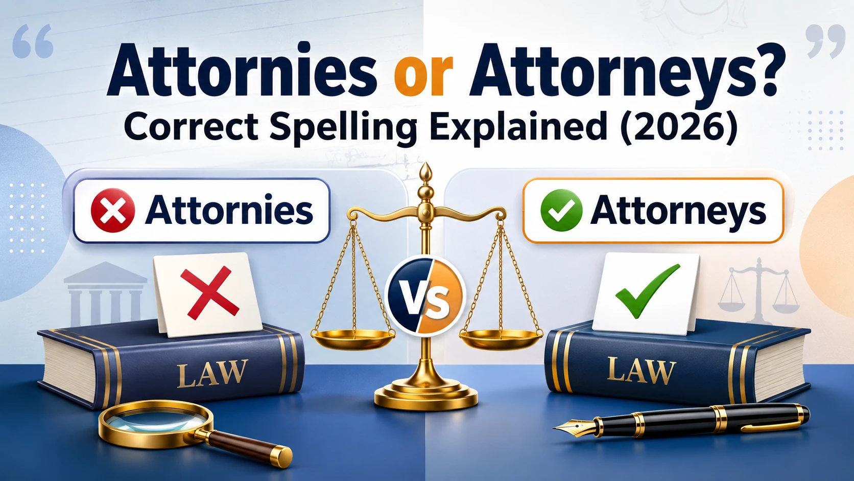 Attornies or Attorneys? Correct Spelling Explained (2026)