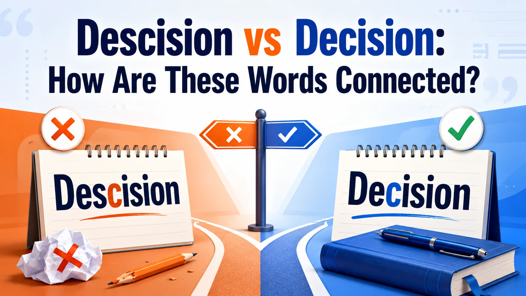 Descision vs Decision: How Are These Words Connected?