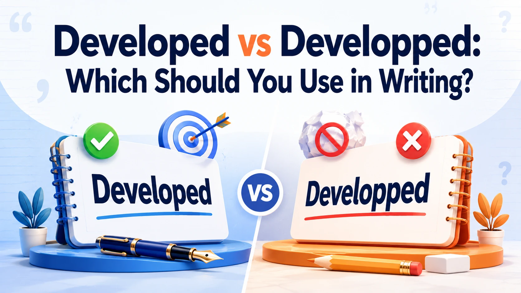 Developed vs Developped: Which Should You Use in Writing?