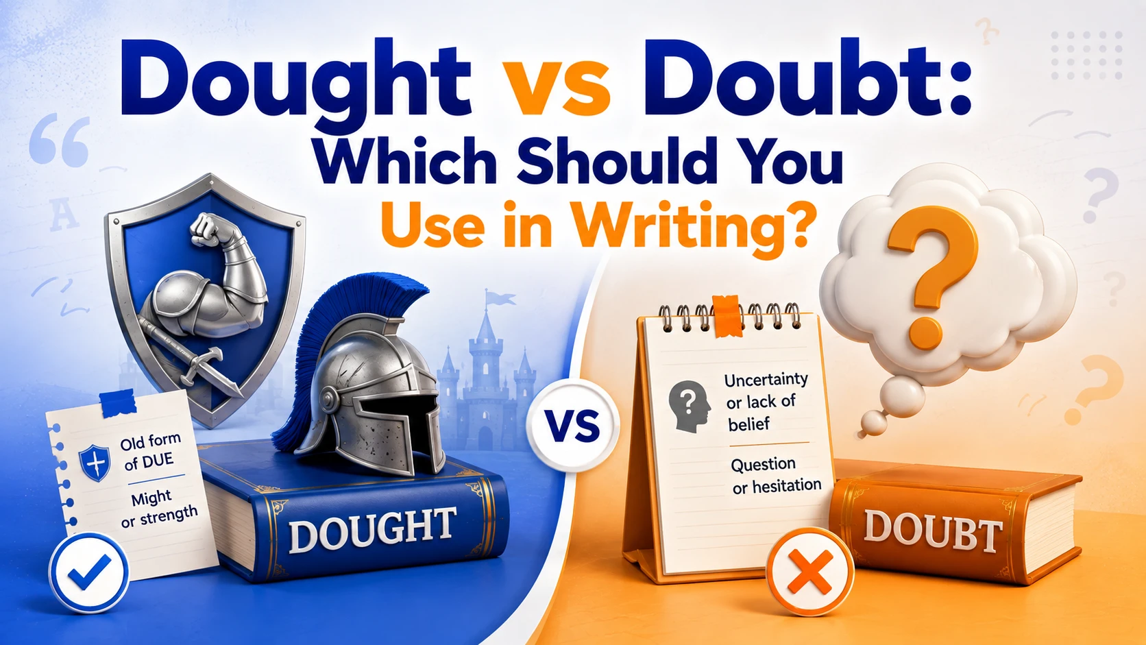 Dought vs Doubt: Which Should You Use in Writing?