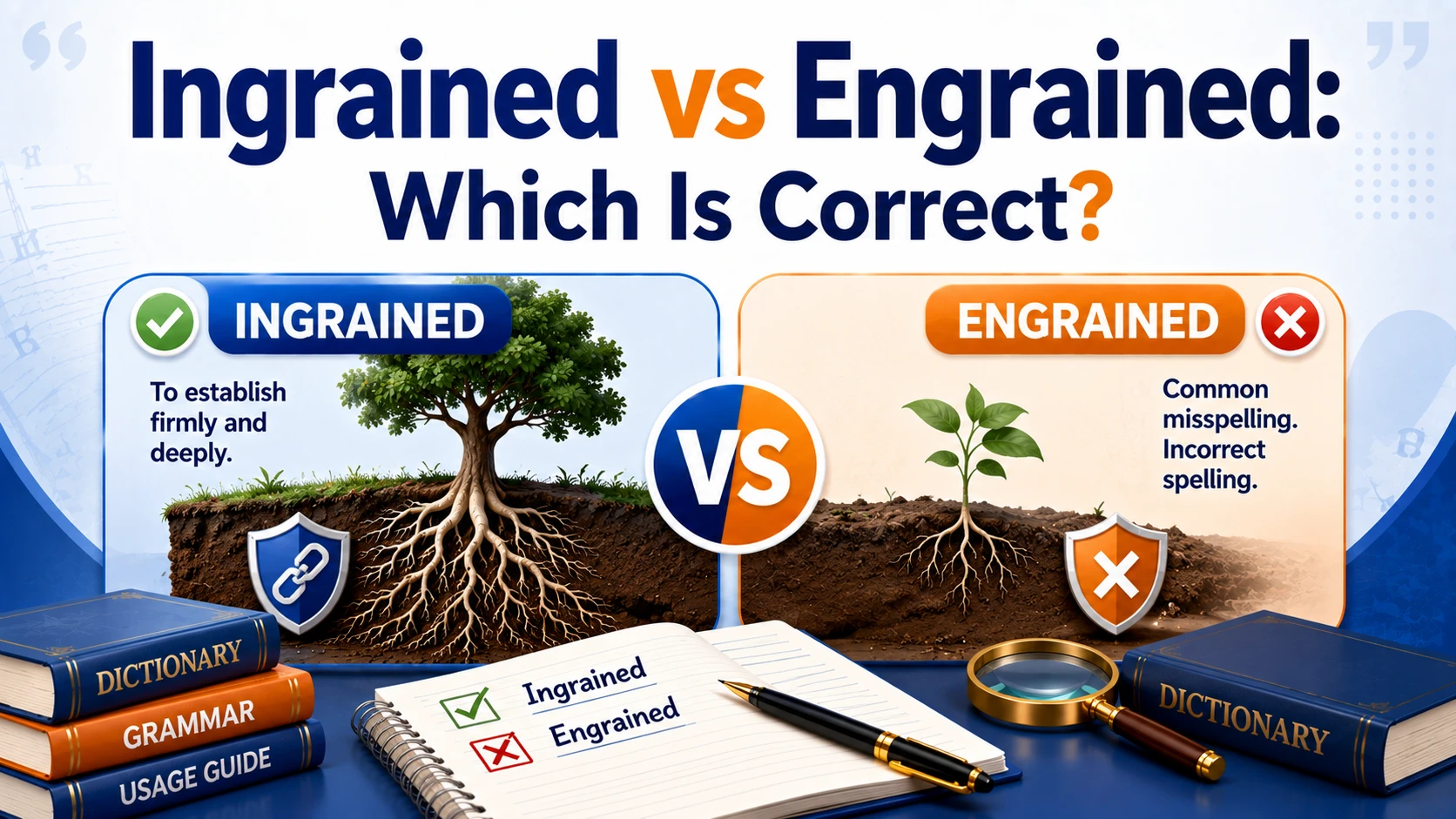 Ingrained vs Engrained: Which Is Correct?