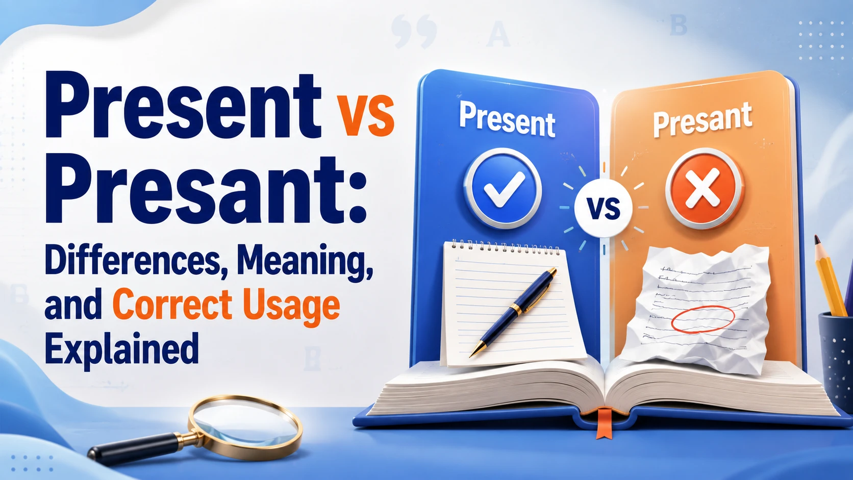 Present vs Presant: Differences, Meaning, and Correct Usage Explained