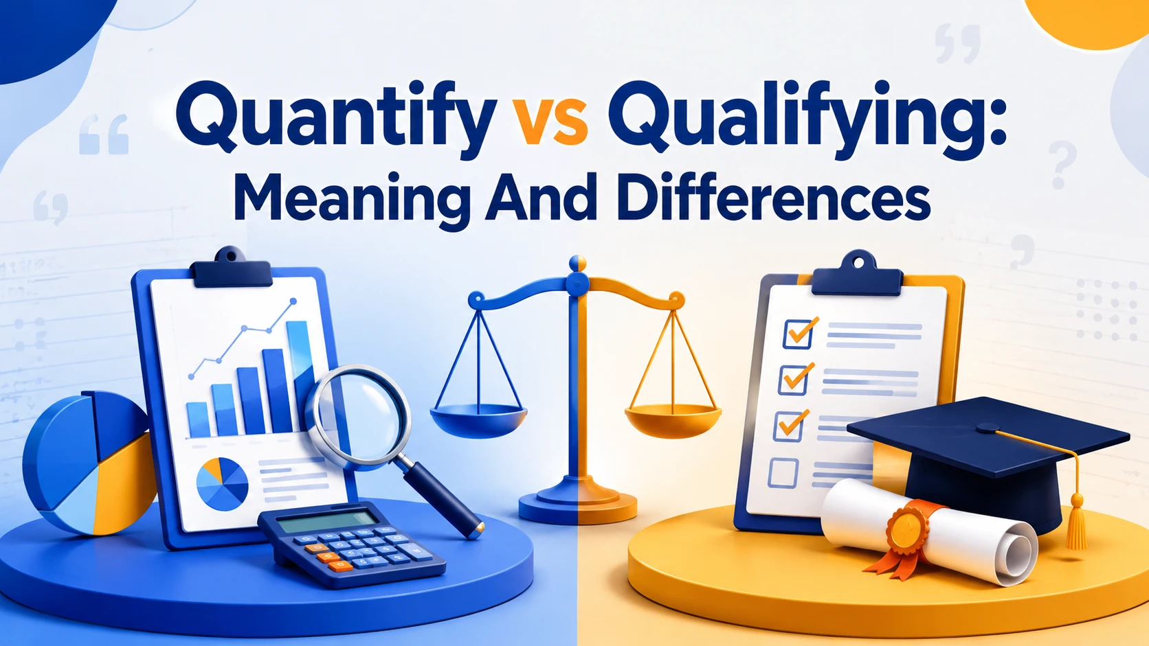 Quantify vs Qualifying: Meaning And Differences