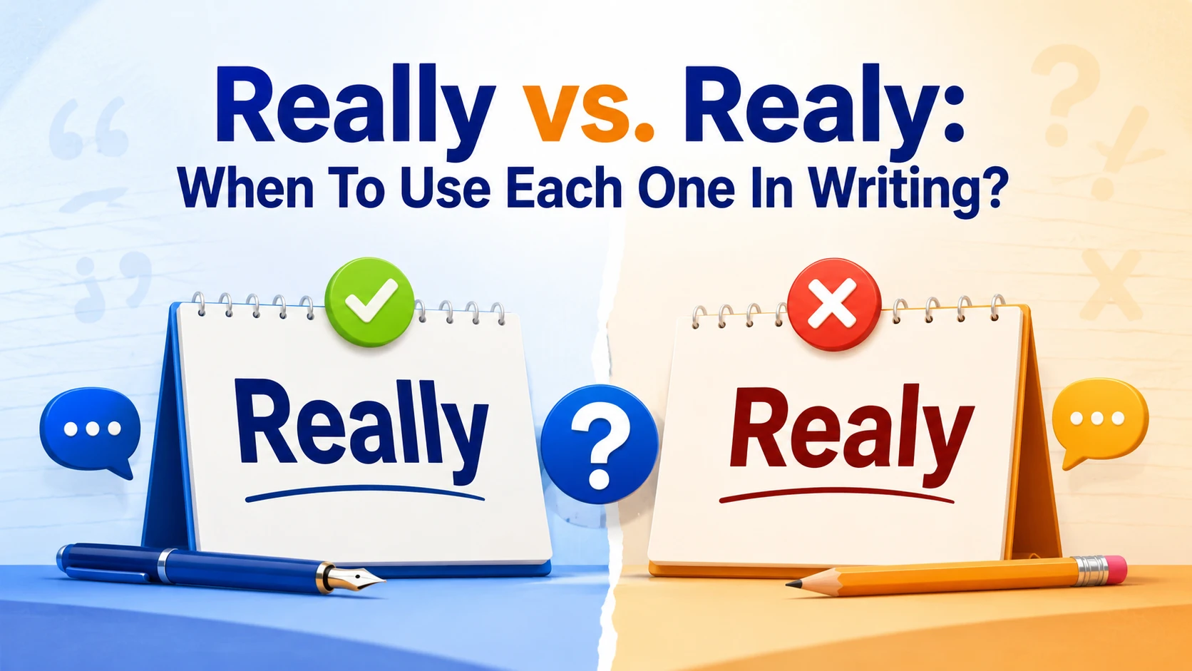 Really vs. Realy: When To Use Each One In Writing?