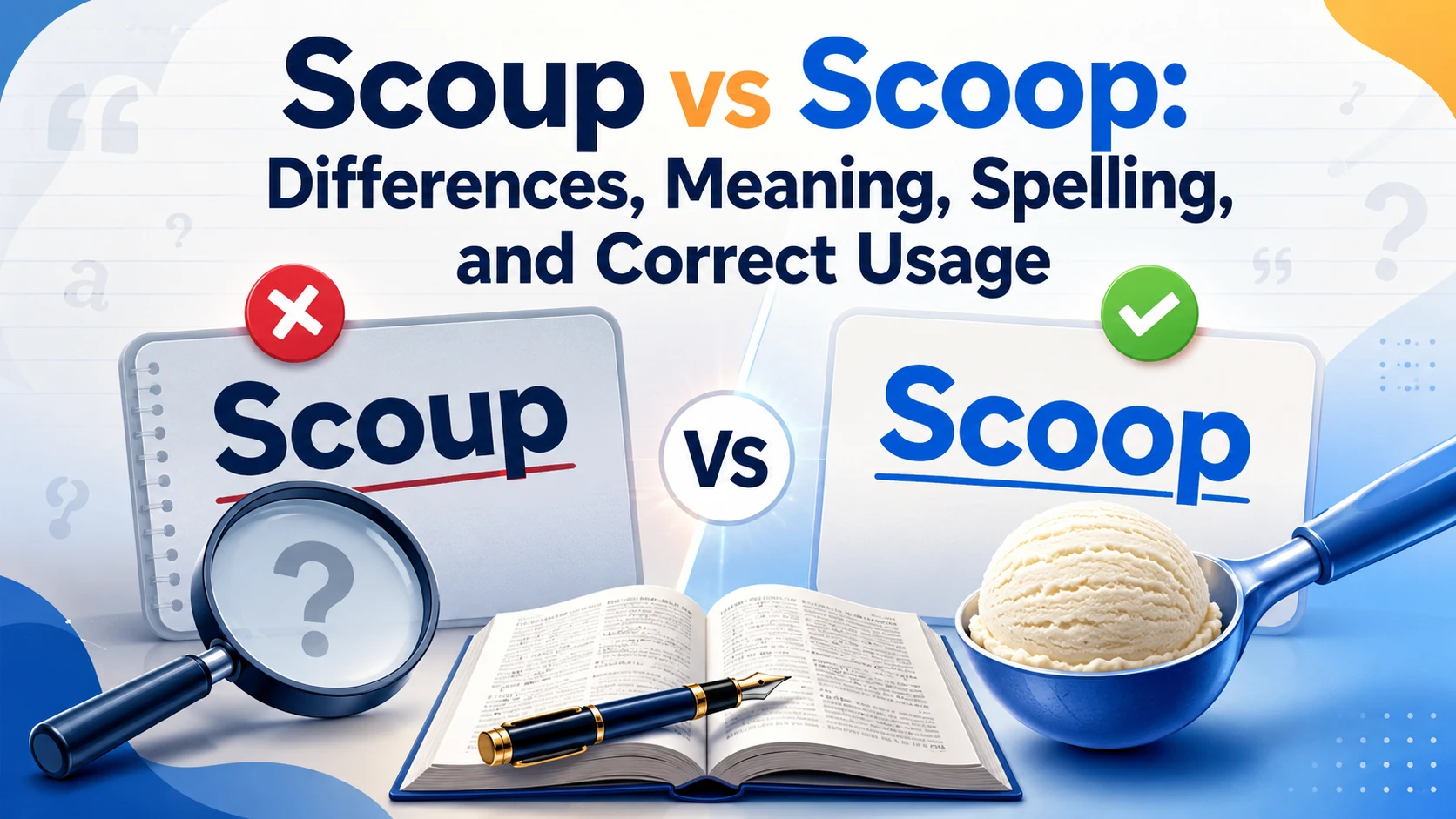 Scoup vs Scoop: Differences, Meaning, Spelling, and Correct Usage