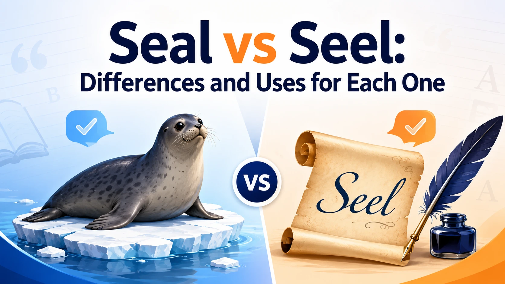 Seal vs Seel: Differences and Uses for Each One