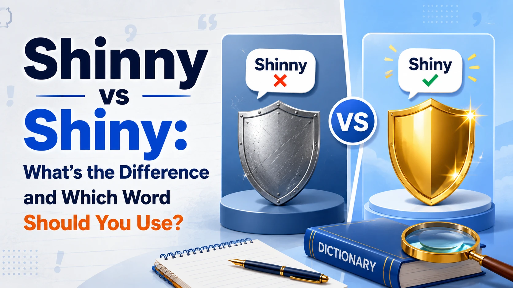 Shinny vs Shiny: What's the Difference and Which Word Should You Use?