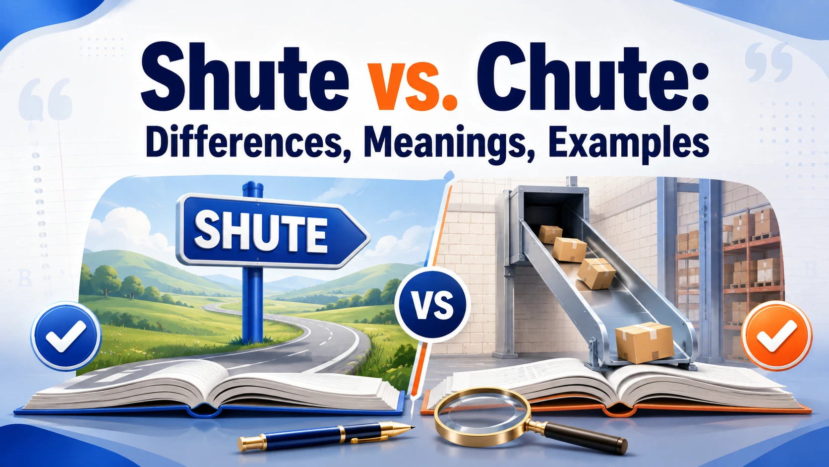 Shute vs. Chute: Differences, Meanings, Examples