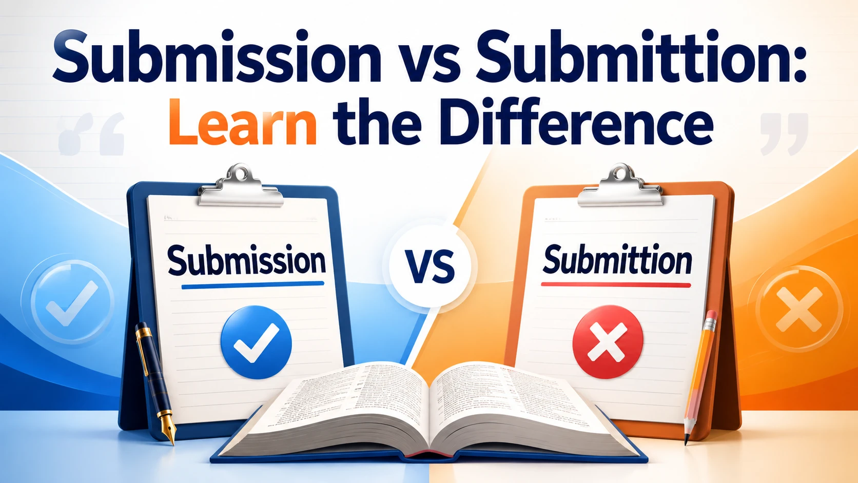Submission vs Submittion: Learn the Difference