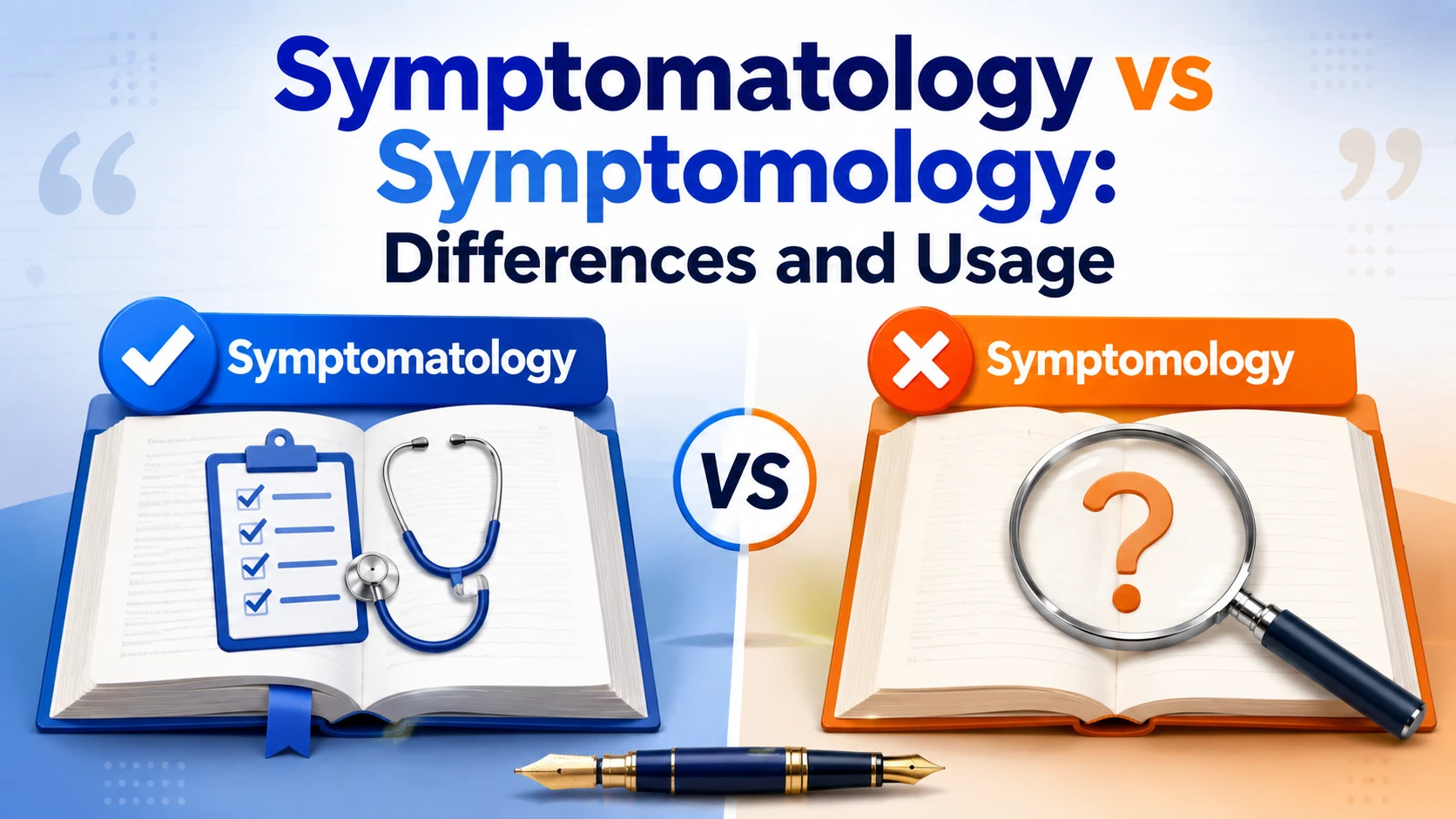 Symptomatology vs Symptomology: Differences and Usage