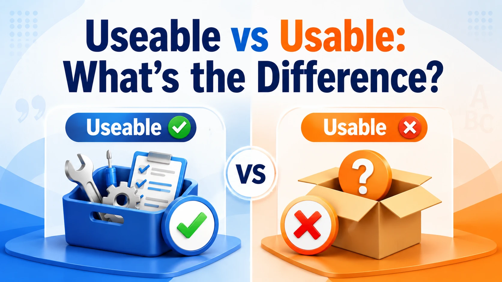 Useable vs Usable: What’s the Difference?