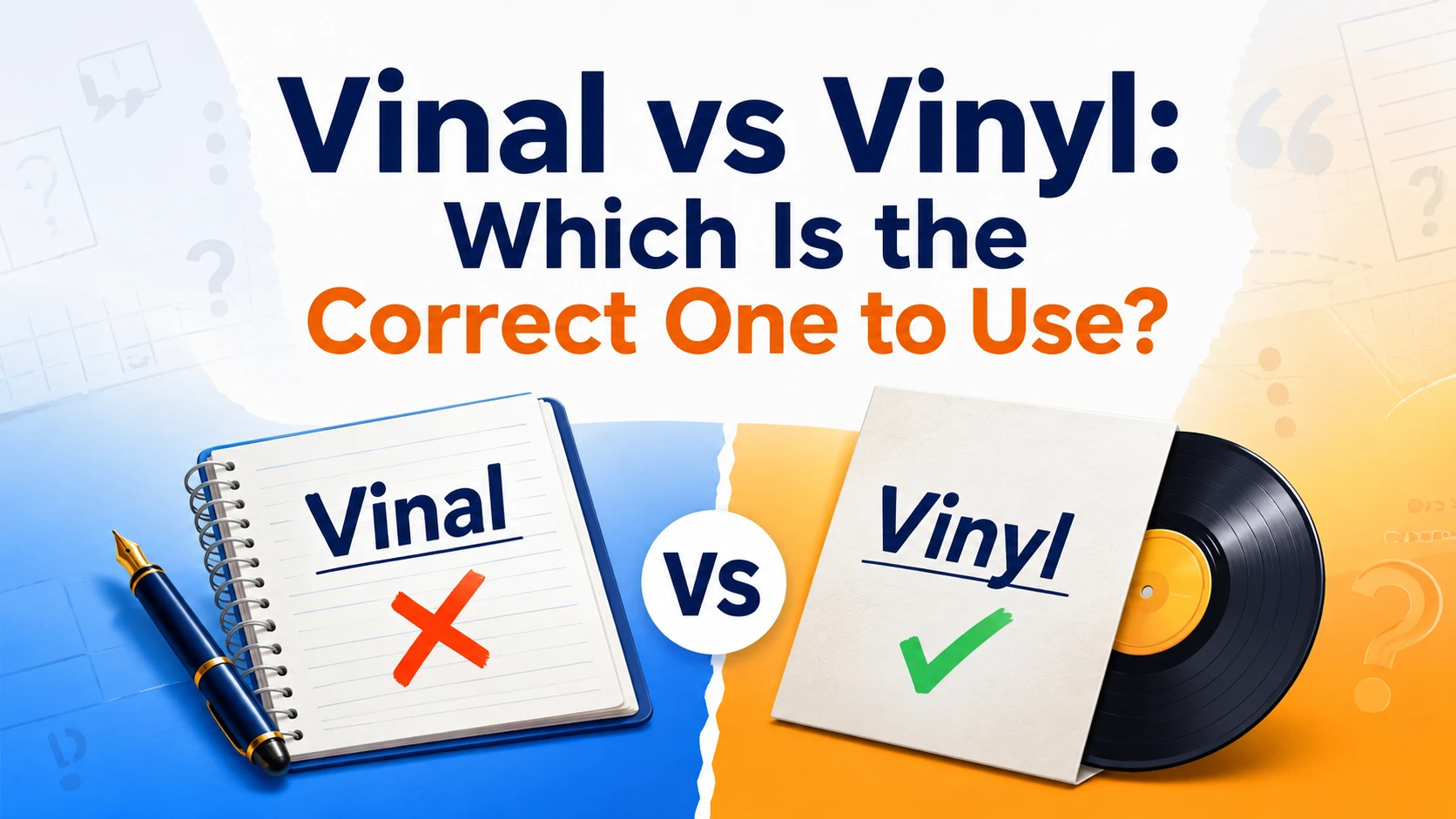 Vinal vs Vinyl: Which Is the Correct One to Use?