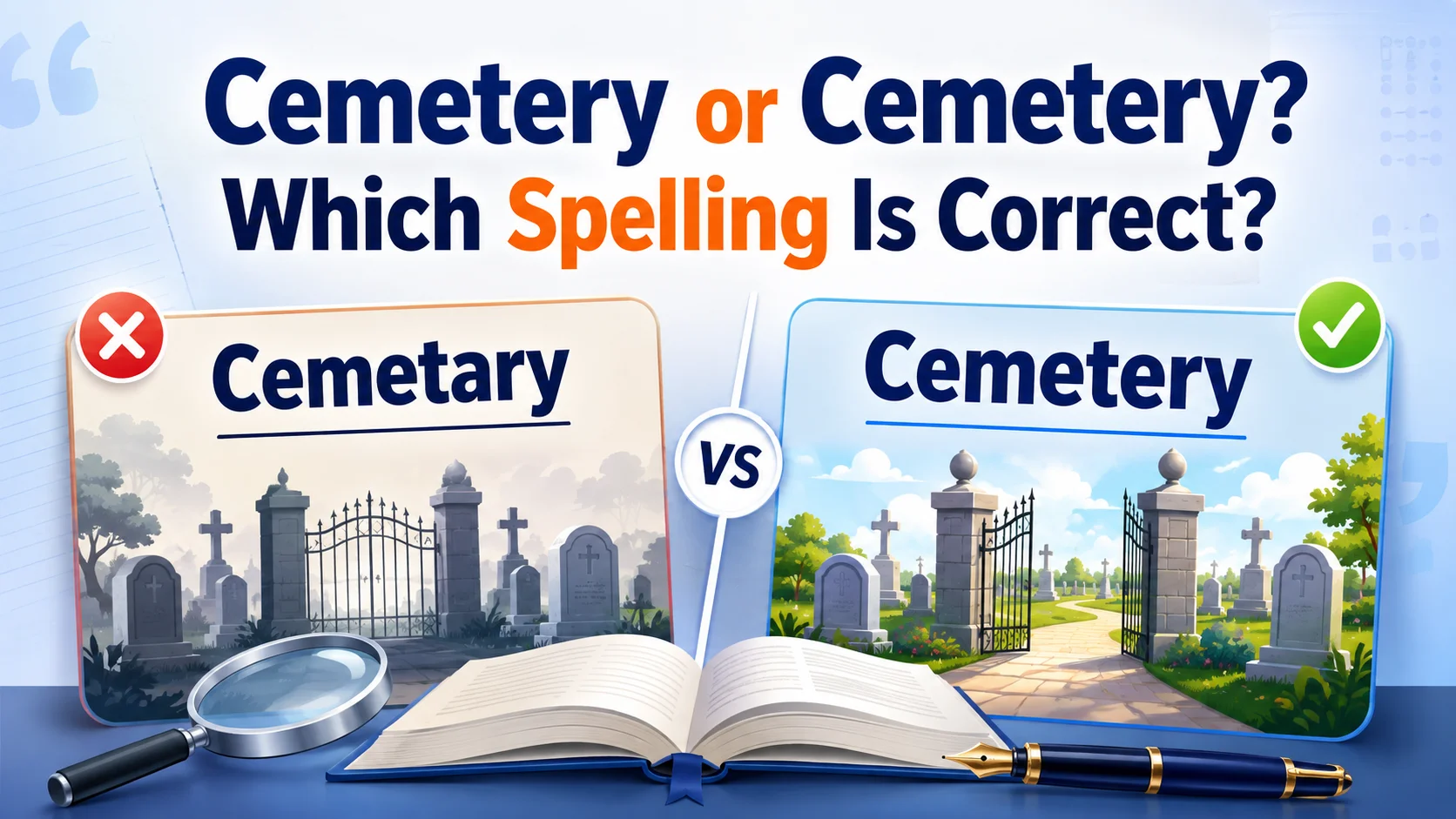 Cemetery or Cemetery? Which Spelling Is Correct?