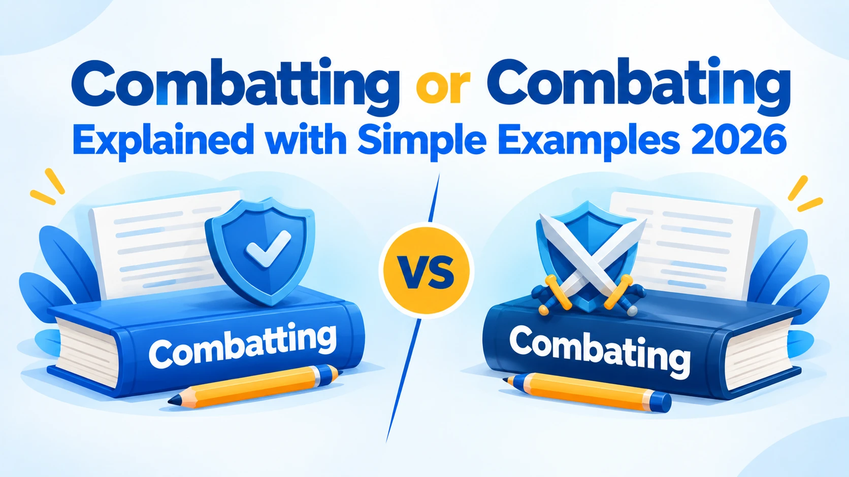 Combatting or Combating Explained with Simple Examples 2026