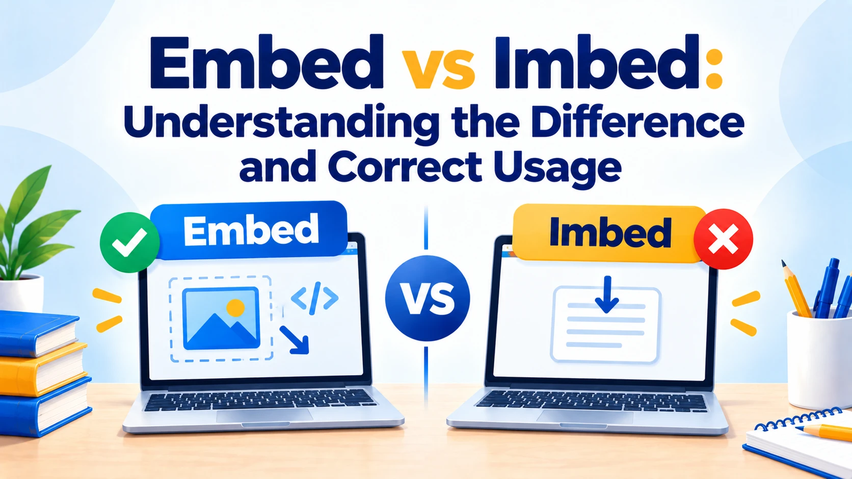 Embed vs Imbed: Understanding the Difference and Correct Usage