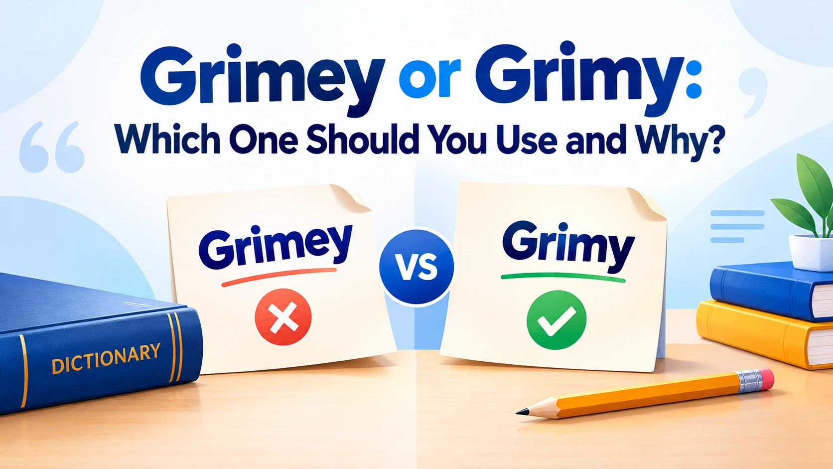 Grimey or Grimy: Which One Should You Use and Why?