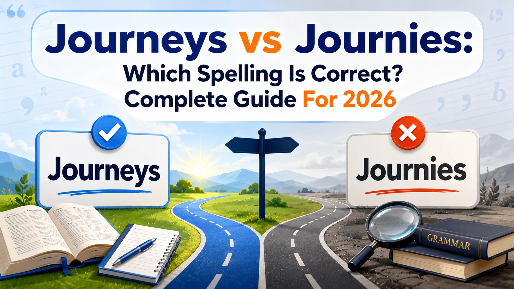 Journeys vs Journies: Which Spelling Is Correct? Complete Guide For 2026