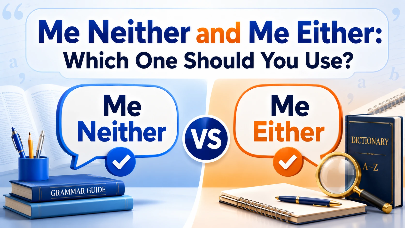 Me Neither and Me Either: Which One Should You Use?