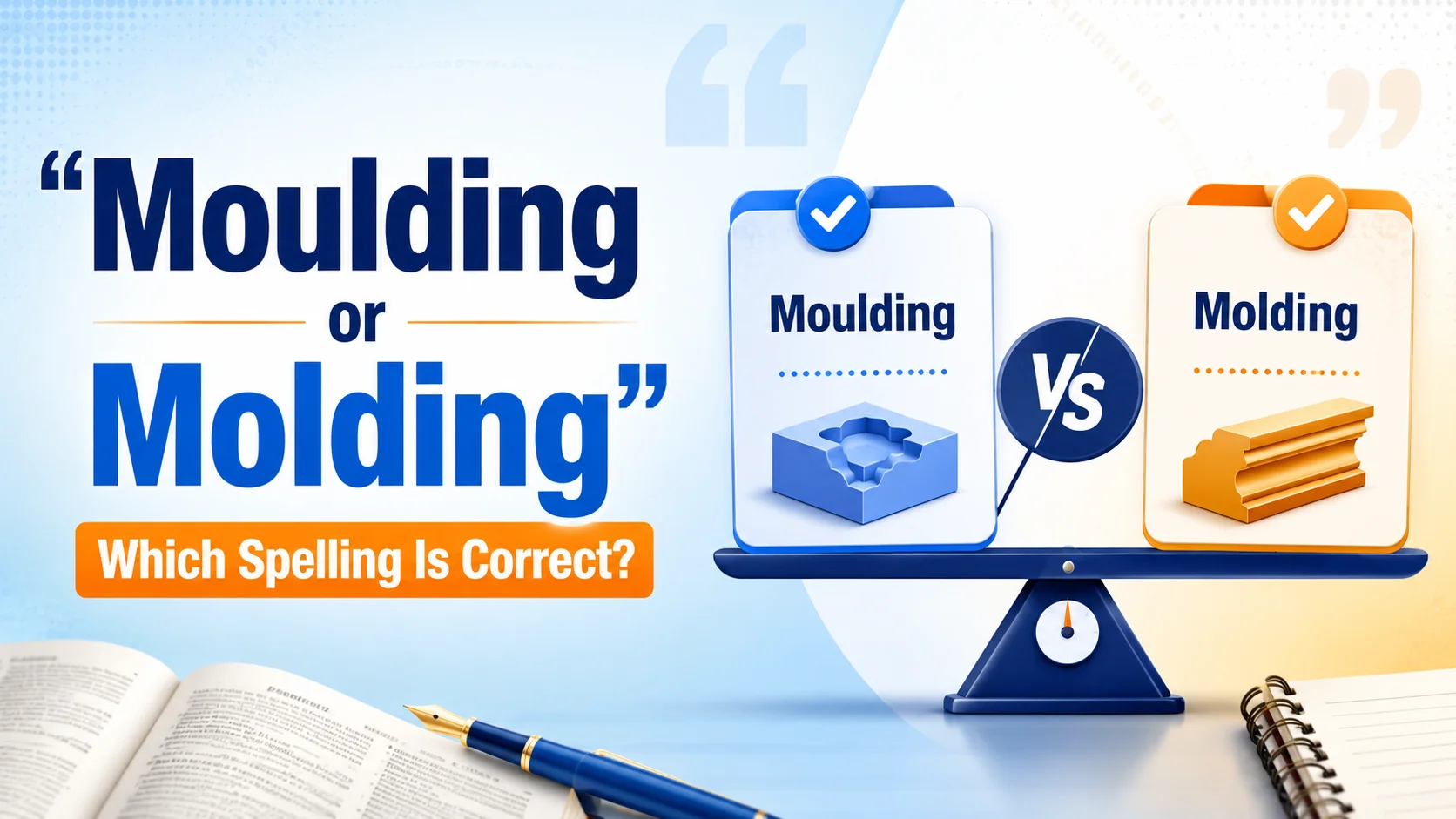 “Moulding” or “Molding”: Which Spelling Is Correct?