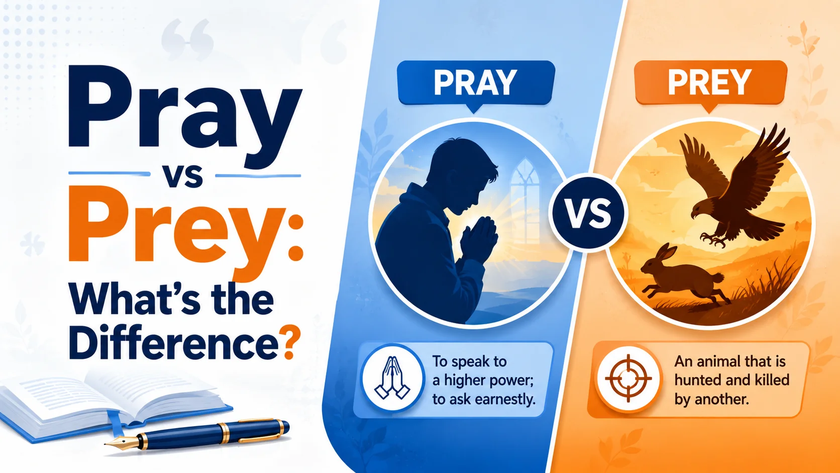Pray vs Prey: What's the Difference?