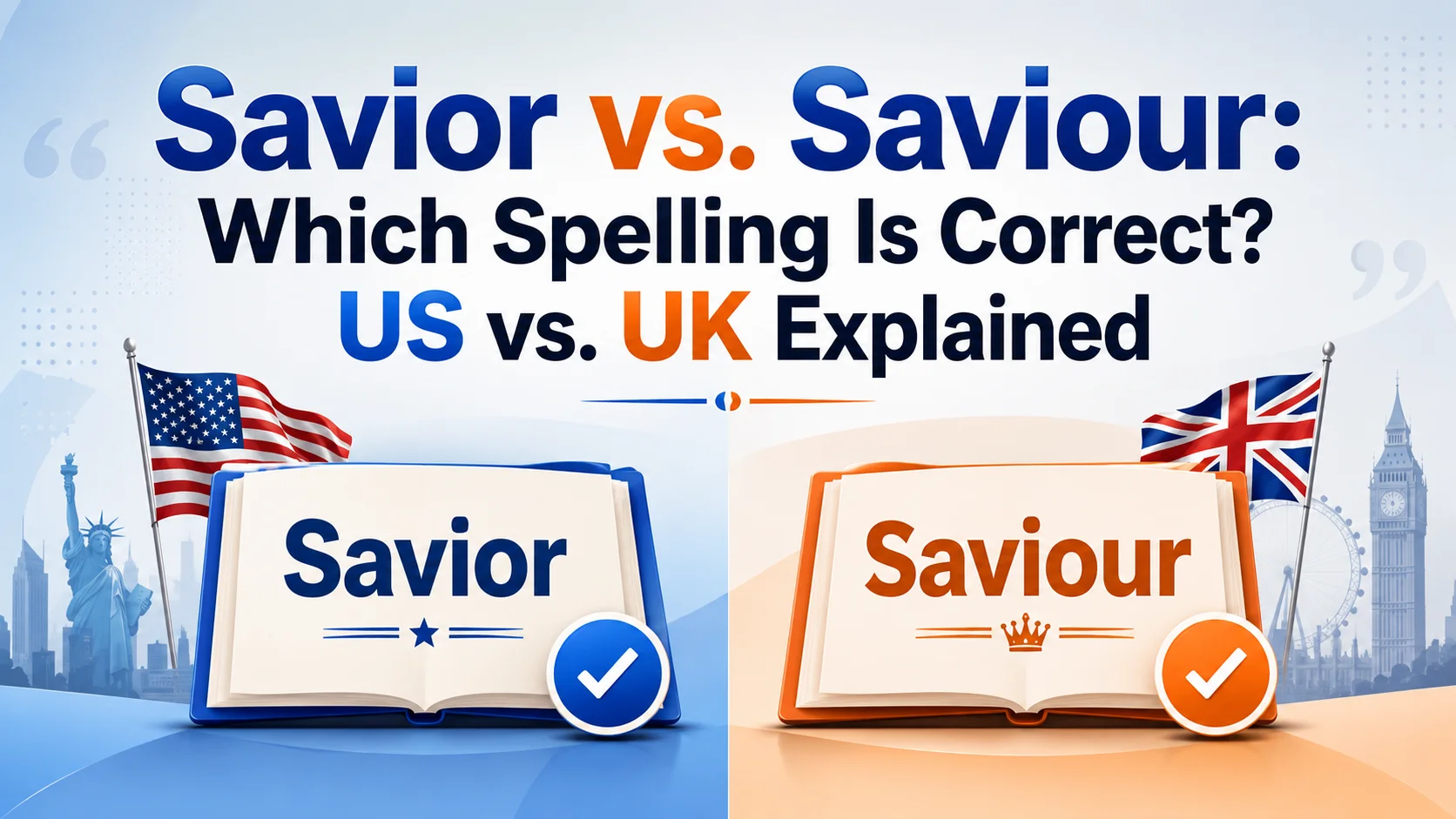 Savior vs. Saviour: Which Spelling Is Correct? US vs. UK Explained