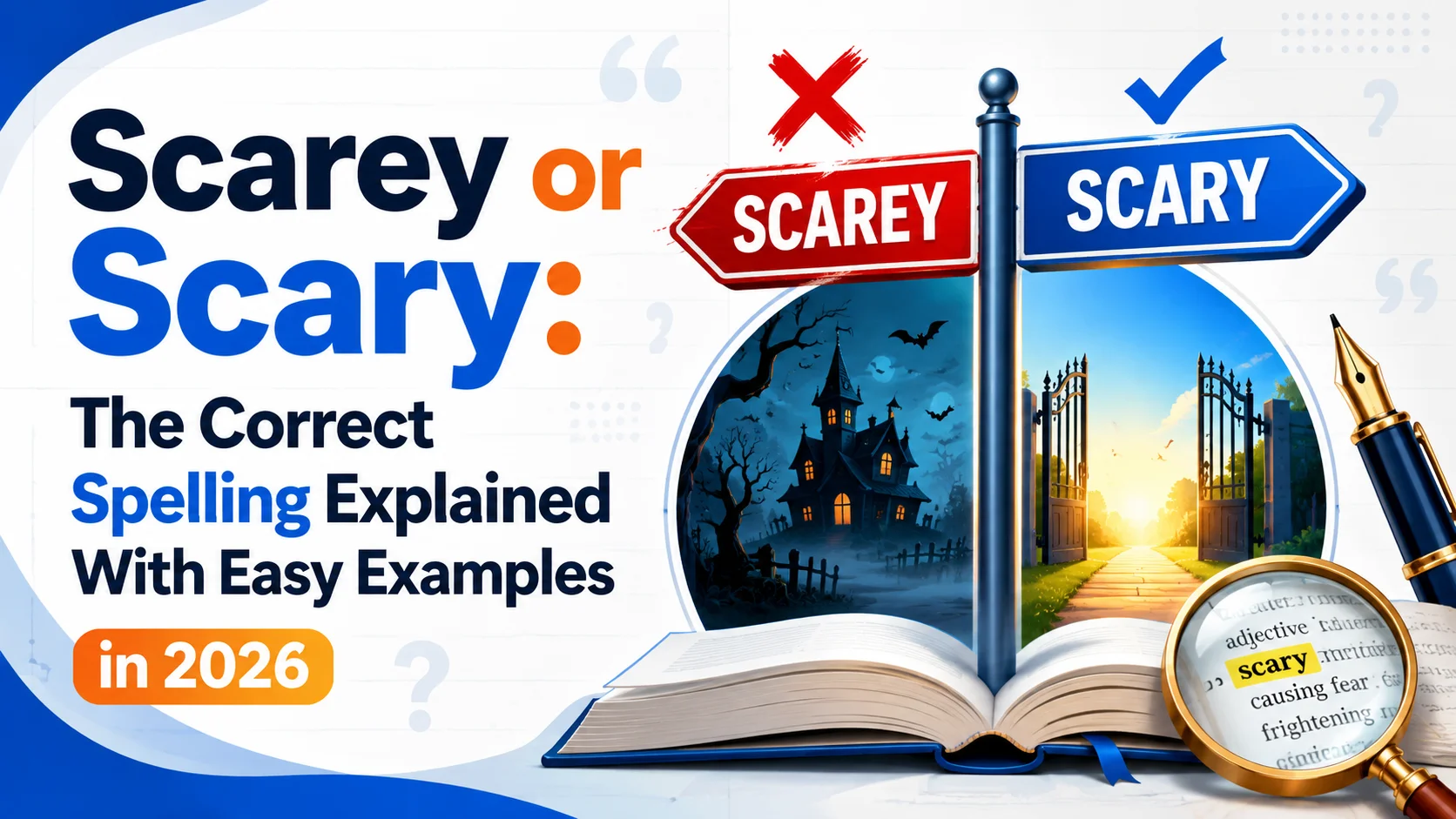 Scarey or Scary: The Correct Spelling Explained With Easy Examples in 2026