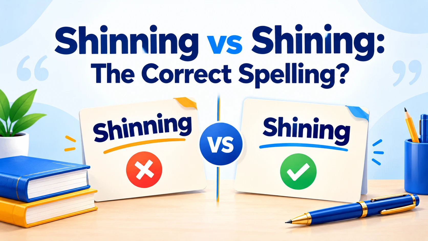 Shinning vs Shining: The Correct Spelling?