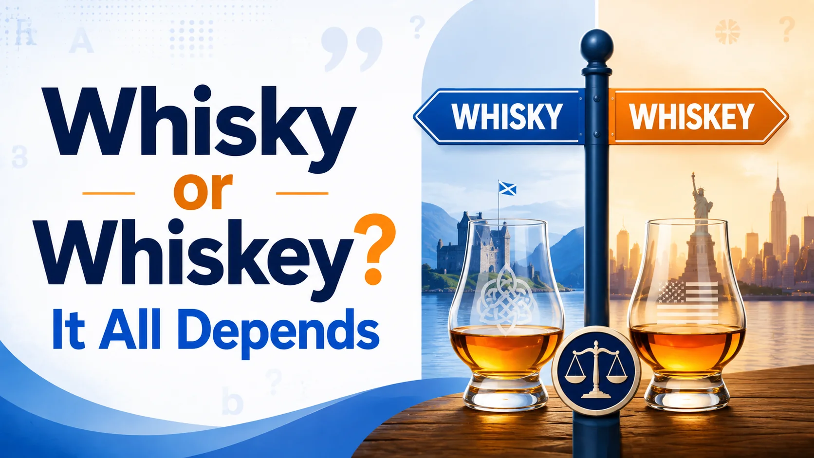 Whisky or Whiskey? It All Depends