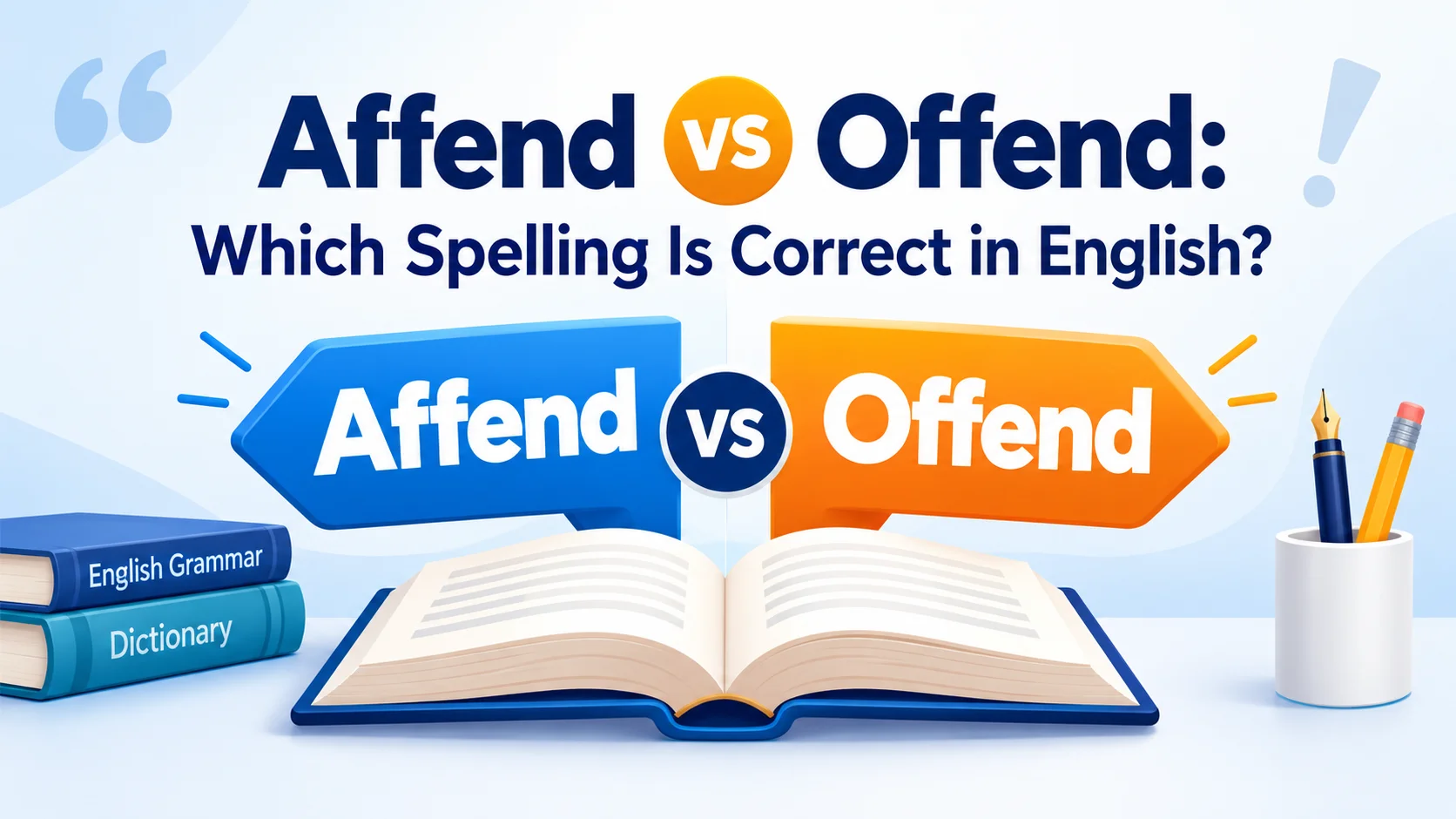 Affend vs Offend: Which Spelling Is Correct in English?