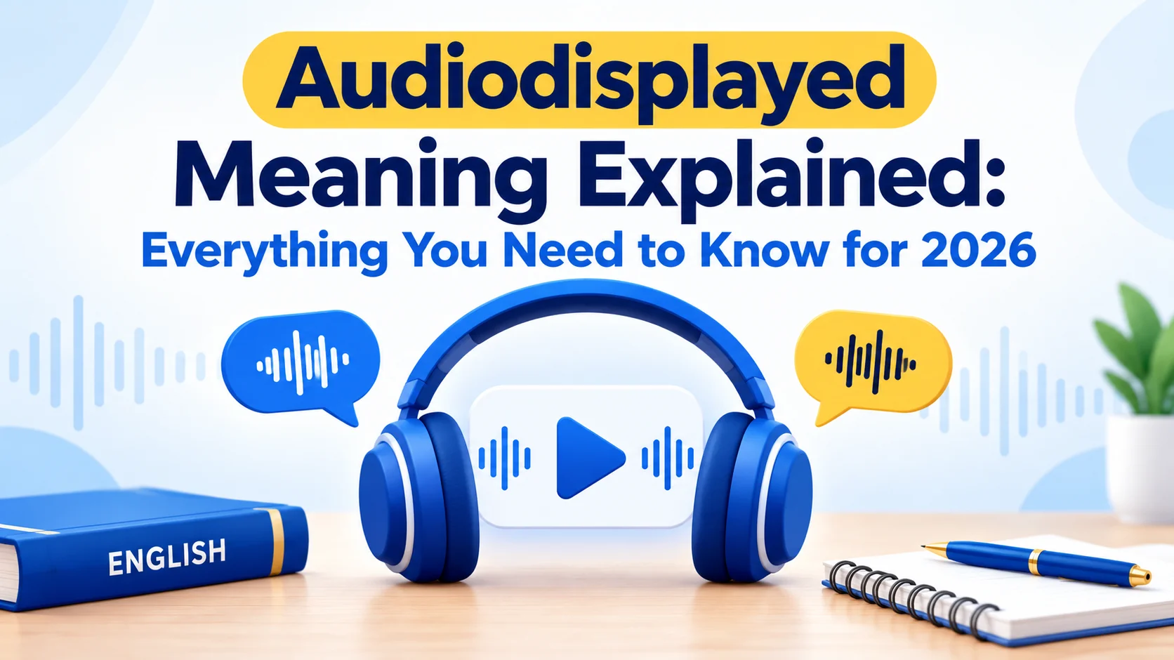 Audiodisplayed Meaning Explained: Everything You Need to Know for 2026