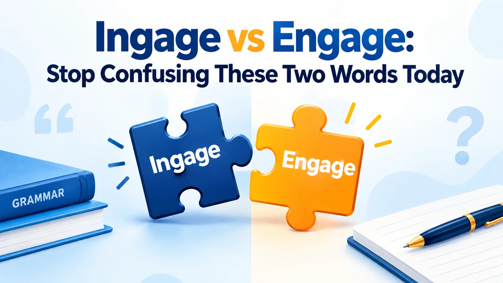 Ingage vs Engage: Stop Confusing These Two Words Today