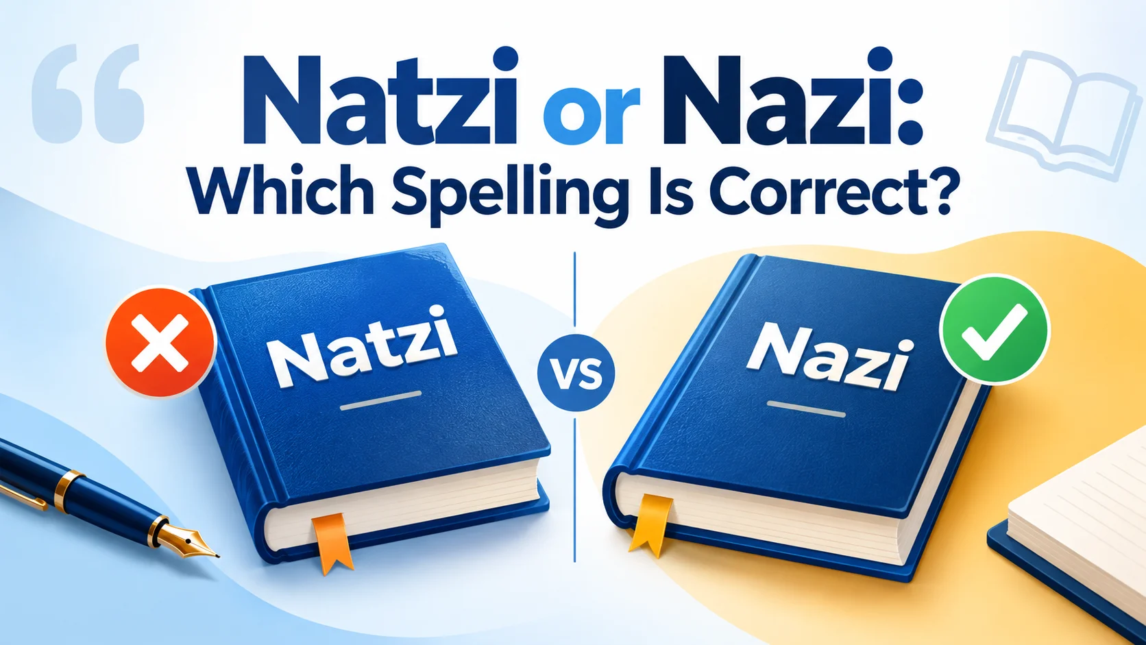 Natzi or Nazi: Which Spelling Is Correct?