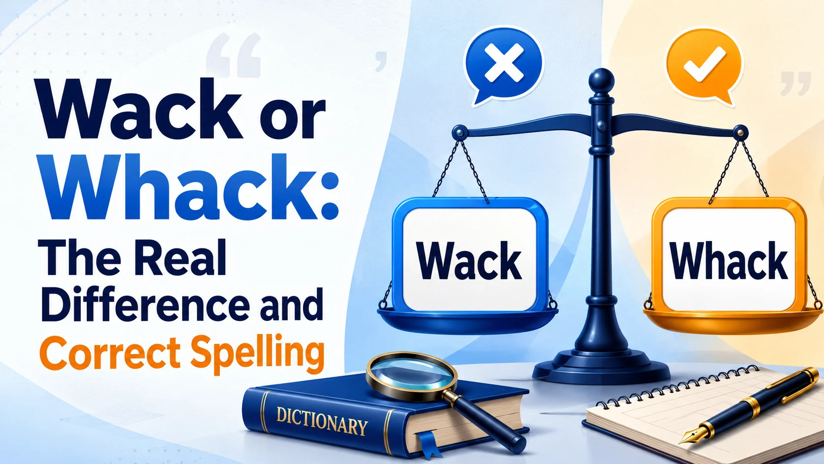 Wack or Whack: The Real Difference and Correct Spelling